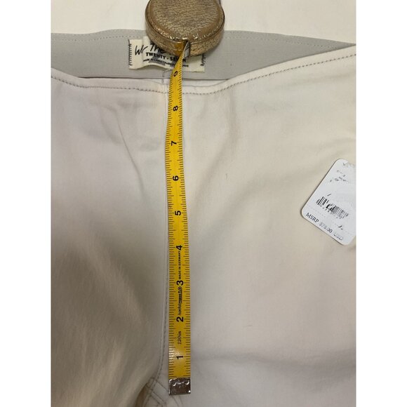 Free People Ivory Stretch Flared Jeans Size 27 Cotton Blend Womens NWT - Picture 5 of 6